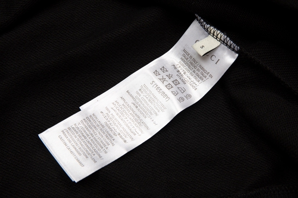 ブランドパーカー素材ディテール